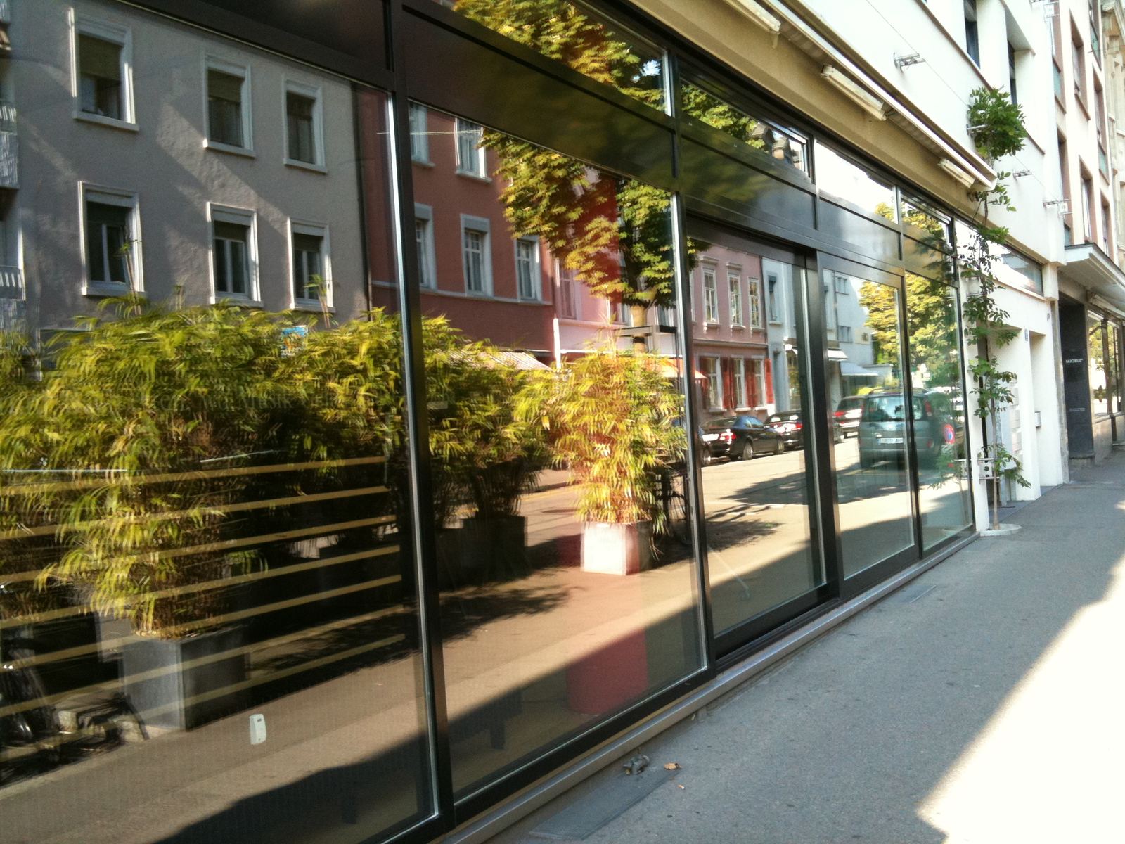 Fensterreinigung Schaufensterfront